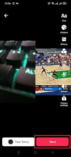 Tap next.
