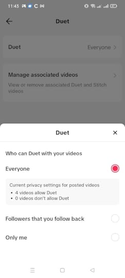 Everyone option