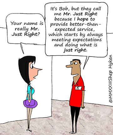 Meeting customer expectations
