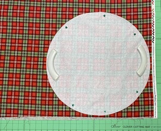 30-Minute Christmas Tree Serger Napkin Sewing Tutorial