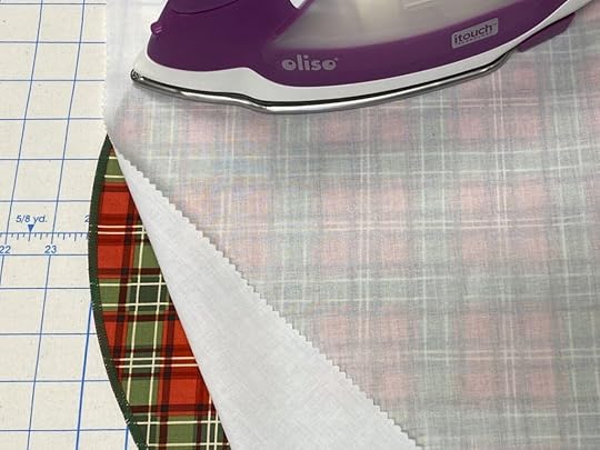 30-Minute Christmas Tree Serger Napkin Sewing Tutorial