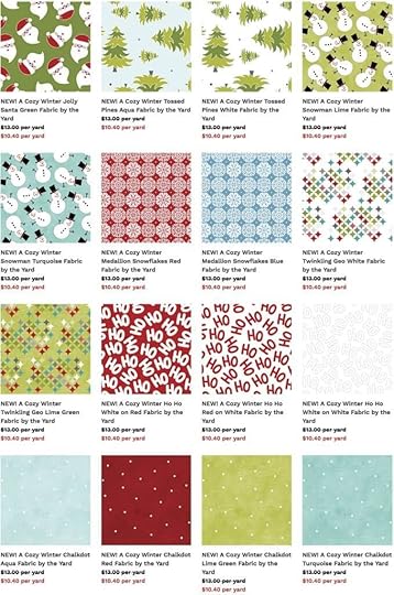 Christmas Fabric Available at Nancy Zieman Productions at ShopNZP.com
