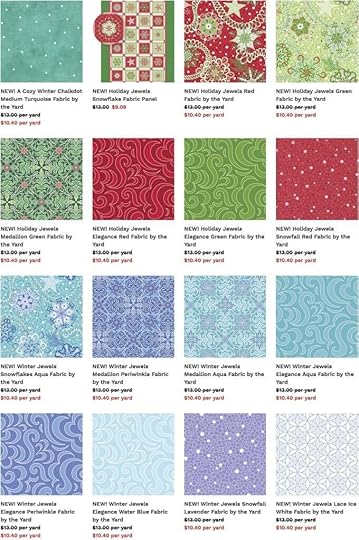 Christmas Fabric Available at Nancy Zieman Productions at ShopNZP.com