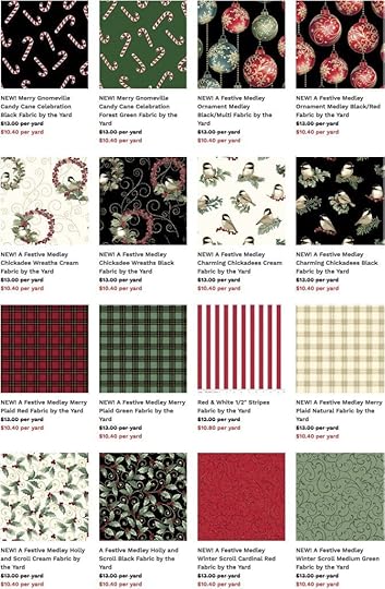 Christmas Fabric Available at Nancy Zieman Productions at ShopNZP.com