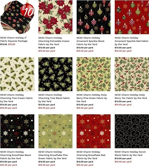 Christmas Fabric Available at Nancy Zieman Productions at ShopNZP.com