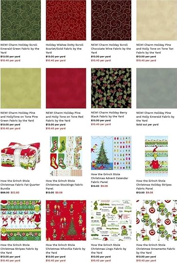Christmas Fabric Available at Nancy Zieman Productions at ShopNZP.com