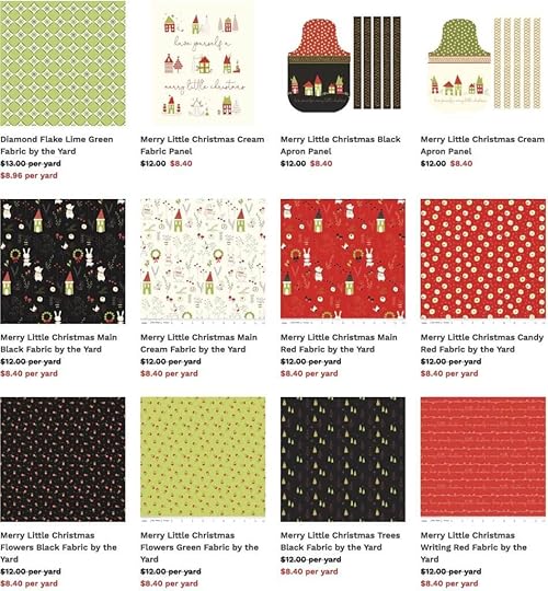 Christmas Fabric Available at Nancy Zieman Productions at ShopNZP.com