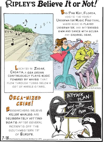Underwater Music Festival Cartoon