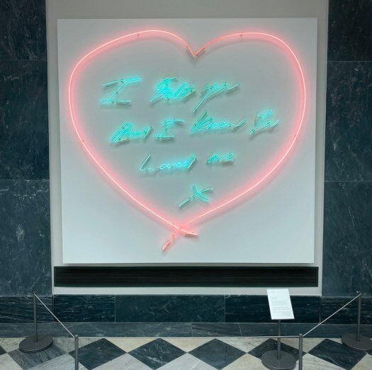 For You by Tracey Emin, Aberdeen Art Gallery