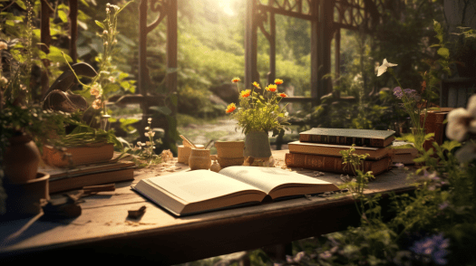 The Writing Space in an arbiretum