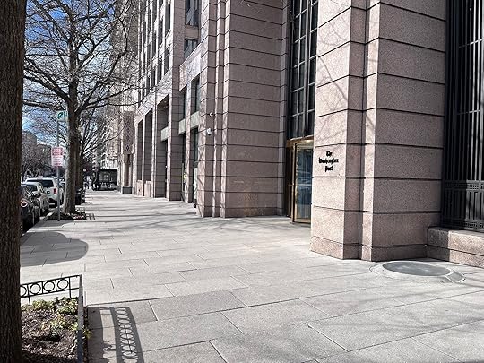 The Media is the Virus protest outside the Washington Post
