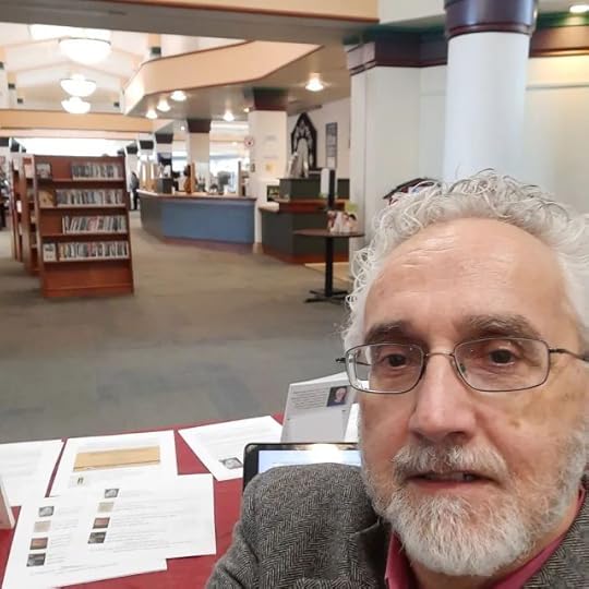 Book signing at the Porter Branch library