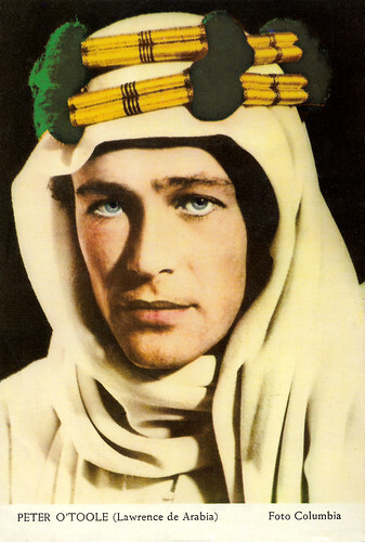 Peter O'Toole in Lawrence of Arabia (1962)