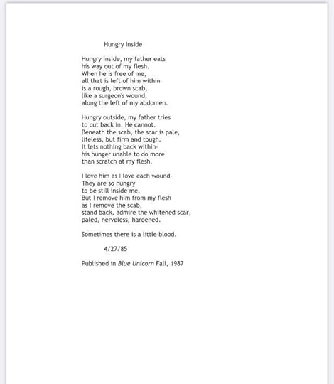 Another of my early published poems