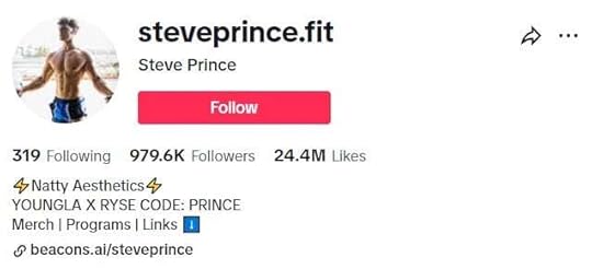 TikTok Fitness Influencers steve prince