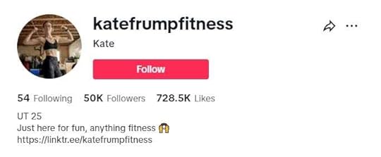TikTok Fitness Influencers kate