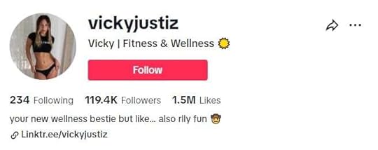 TikTok Fitness Influencers vicky