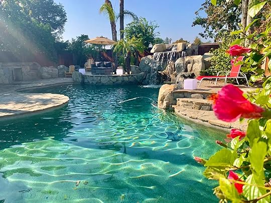 Pool area of the Paradise Cove