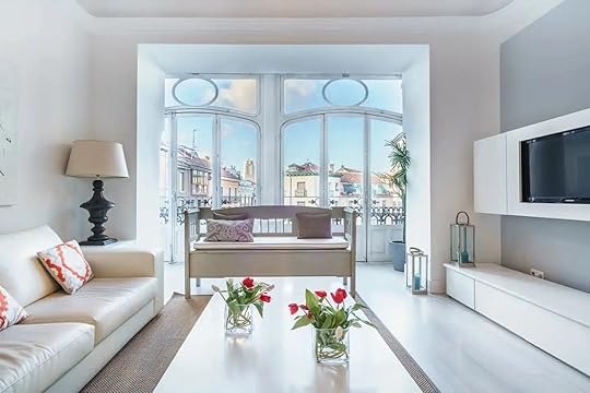 Living room of the Madrid Centro Apartment