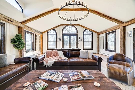 Living Room of the Rustic Farmhouse