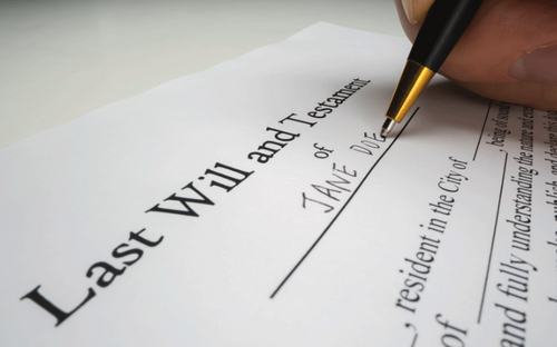 writing a will