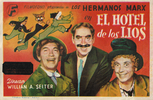 The Marx Brothers in Room Service (1938)