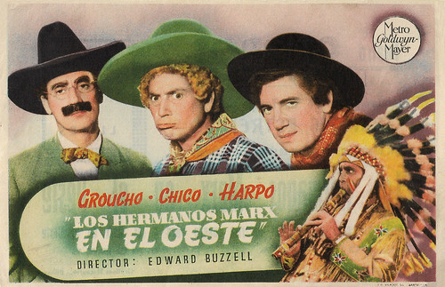 The Marx Brothers in Go West (1940)
