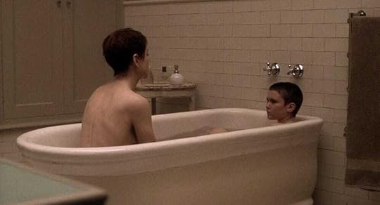 Nicole Kidman and Cameron Bright share a bathtub in 