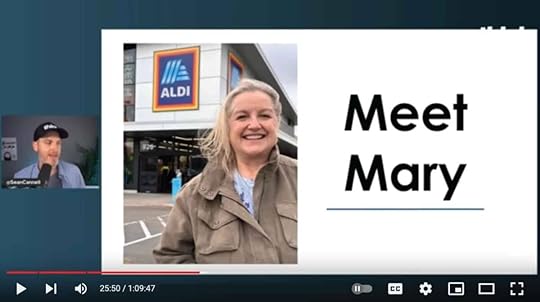 Sean Cannel talking about Mary on his YouTube channel