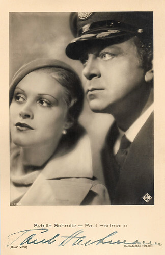 Sybille Schmitz and Paul Hartmann in F.P.1 antwortet nicht (1932)