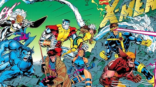 Jim Lee's gatefold cover for X-Men #1.