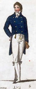 Gentleman in knee-breeches, 1811.