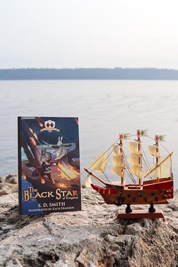 The Black Star of Kingston with a ship.