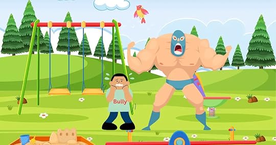 wrestler scare bully