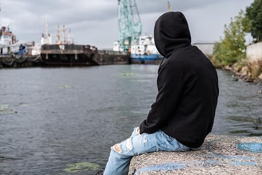 teenager outside