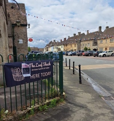 Photo of railings by entrance to market