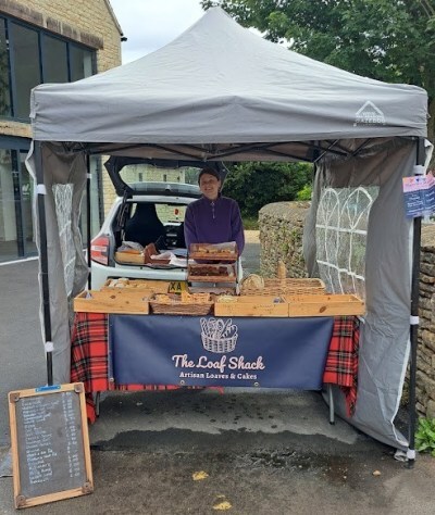 photo of Holly at The Loaf Shack stall