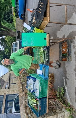 photo of greengrocer stall