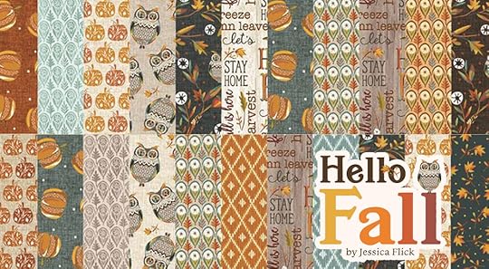 NEW! Hello Fall Fabrics by Jessica Flick for Benartex Now Available at Nancy Zieman Productions at ShopNZP.comNEW! Hello Fall Fabrics by Jessica Flick for Benartex Now Available at Nancy Zieman Productions at ShopNZP.com