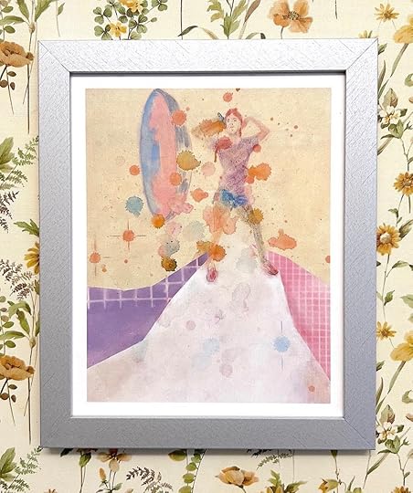 Spooky Action at a Distance, one-of-a-kind print, 10