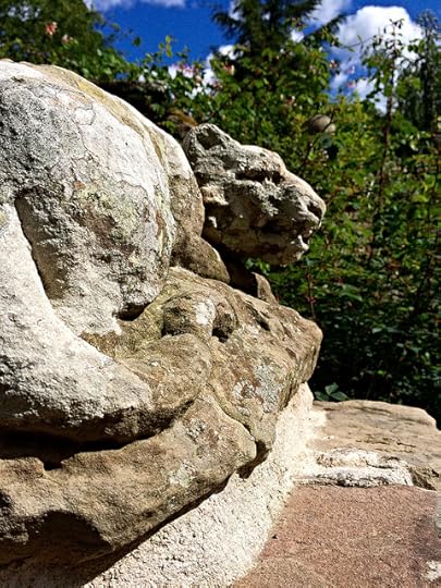 lion at Leith Hall