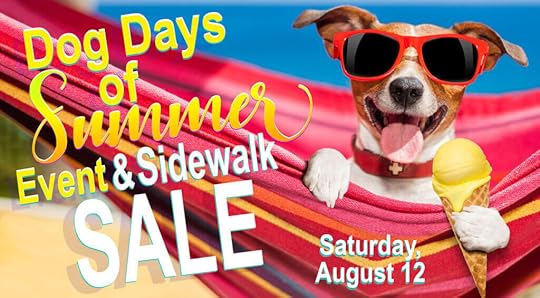 Dog Days of Summer Sidewalk Sale Facebook Version 2
