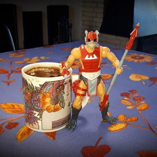 Zodac with coffee