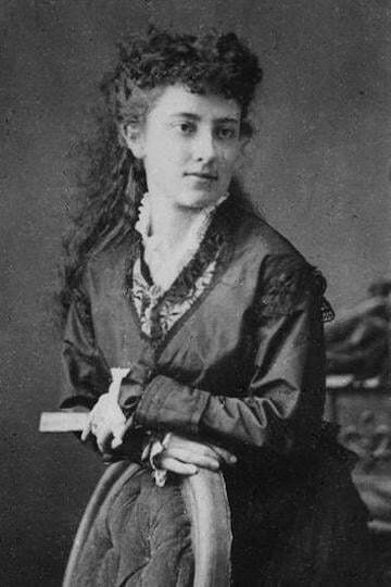 Olive Schreiner as a young woman