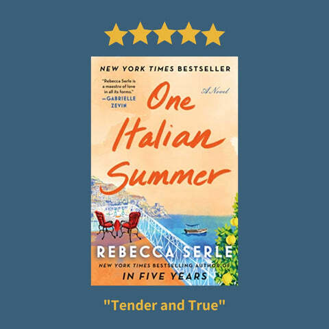 One Italian Summer by Rebecca Serle book review by womens fiction author Blair Bryan