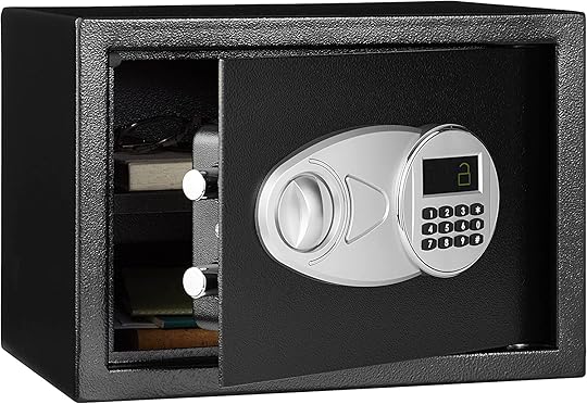 Amazon Basics Fireproof and Waterproof Safe Box