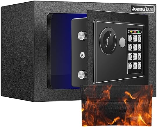 JUGREAT Fireproof and Waterproof Safe Box