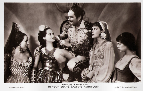 Douglas Fairbanks and Merle Oberon in The Private Life of Don Juan (1934)