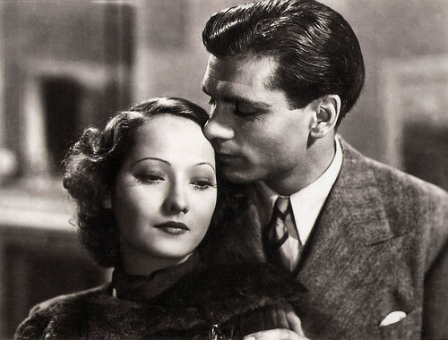 Merle Oberon and Laurence Olivier in The Divorce of Lady X (1938)