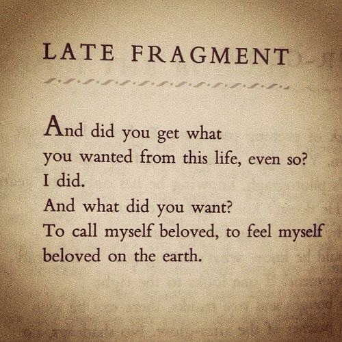 Raymond Carver���s last poem